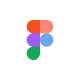 Logo del software de diseño Figma